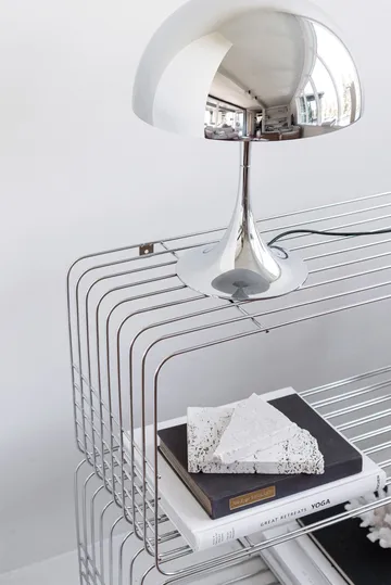 Półka Wire - Chrome, 31x70x26 cm - Mette Ditmer