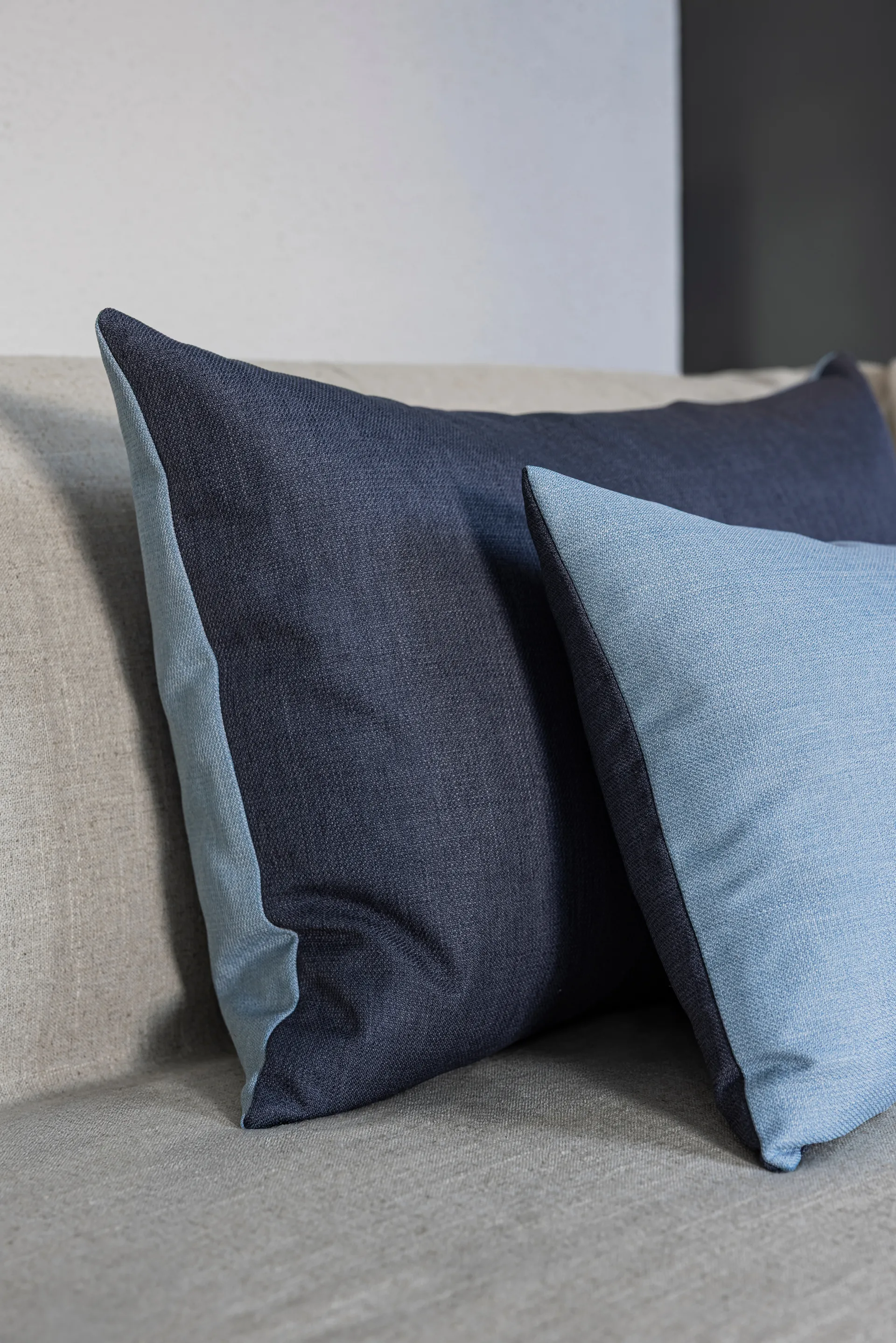 Poszewka na poduszkę Scala, Blue, 30x50 cm Mette Ditmer