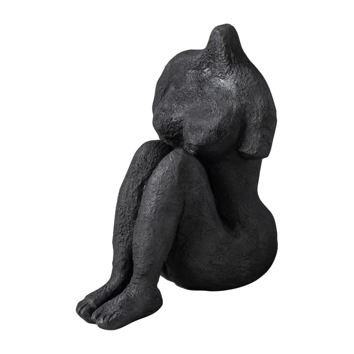 Praca plastyczna siedząca kobieta 14 cm - Black - Mette Ditmer