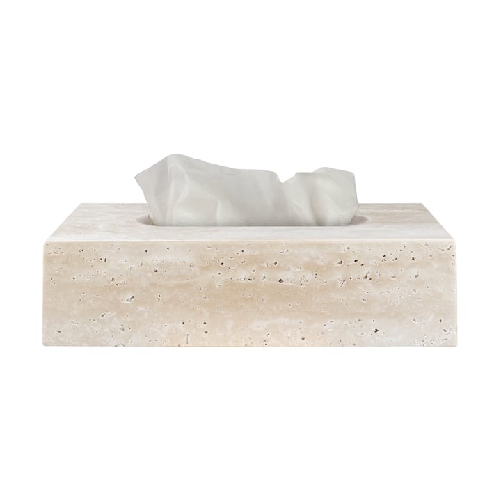 Pudełko na chusteczki Travertine 14x25,5 cm, Linen Mette Ditmer