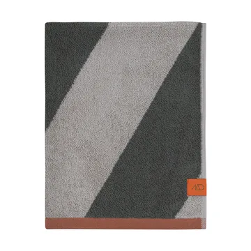 Ręcznik Diagonal 40x55 cm 2 szt. - Dark olive - Mette Ditmer