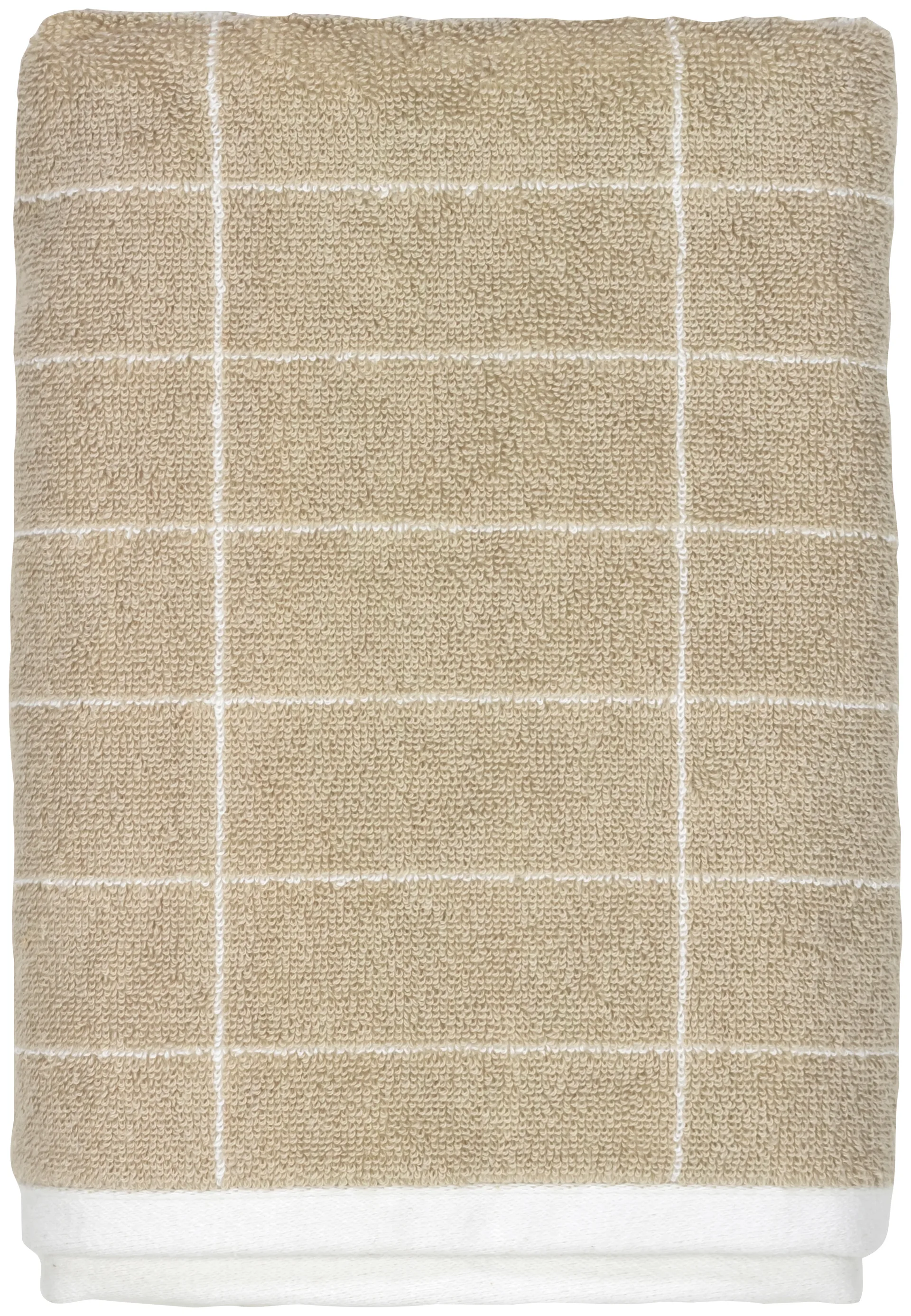 Ręcznik dla gości Tile Stone 38x60 cm 2-pak, Sand-off white Mette Ditmer