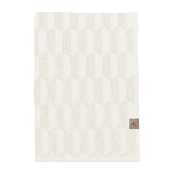 Ręcznik do kąpieli Geo 70x133 cm - Off white - Mette Ditmer