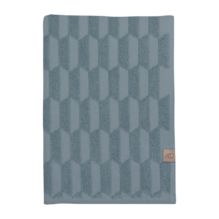 Ręcznik do kąpieli Geo 70x133 cm - Stone blue
 - Mette Ditmer