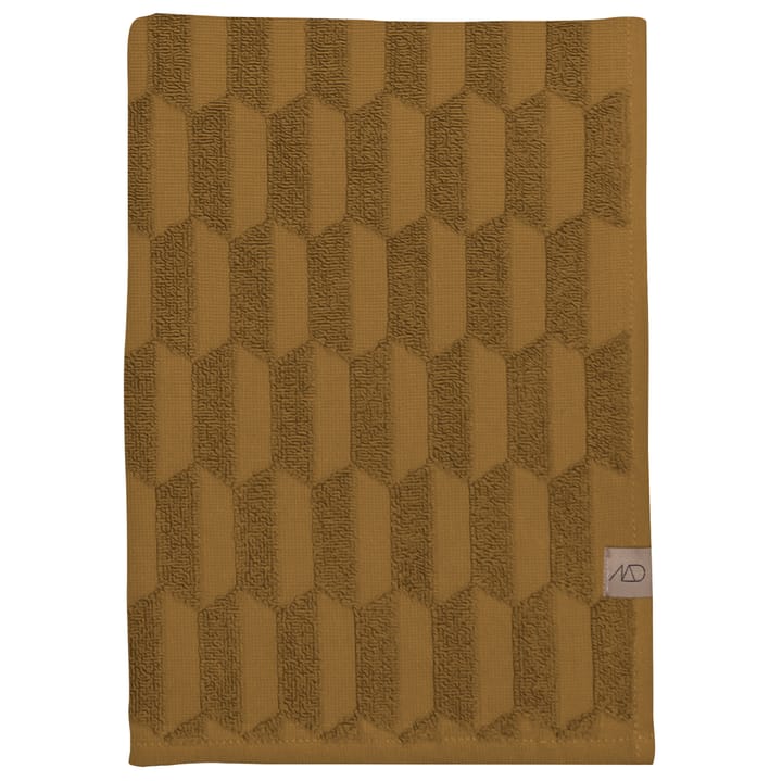 Ręcznik do rąk Geo 50x95 cm - Curry - Mette Ditmer