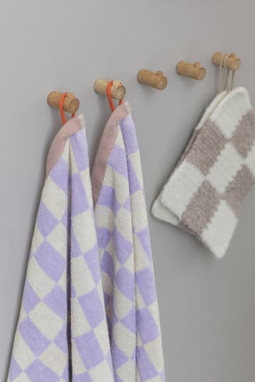 Ręcznik do rąk Retro 40x55 cm, 2-pak - Lilac - Mette Ditmer