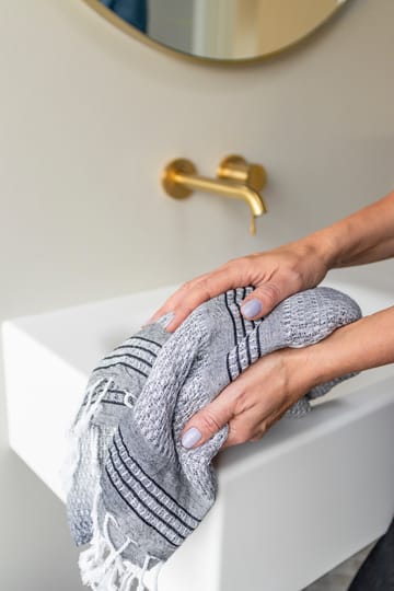 Ręcznik kąpielowy Bodrum - Black - Mette Ditmer