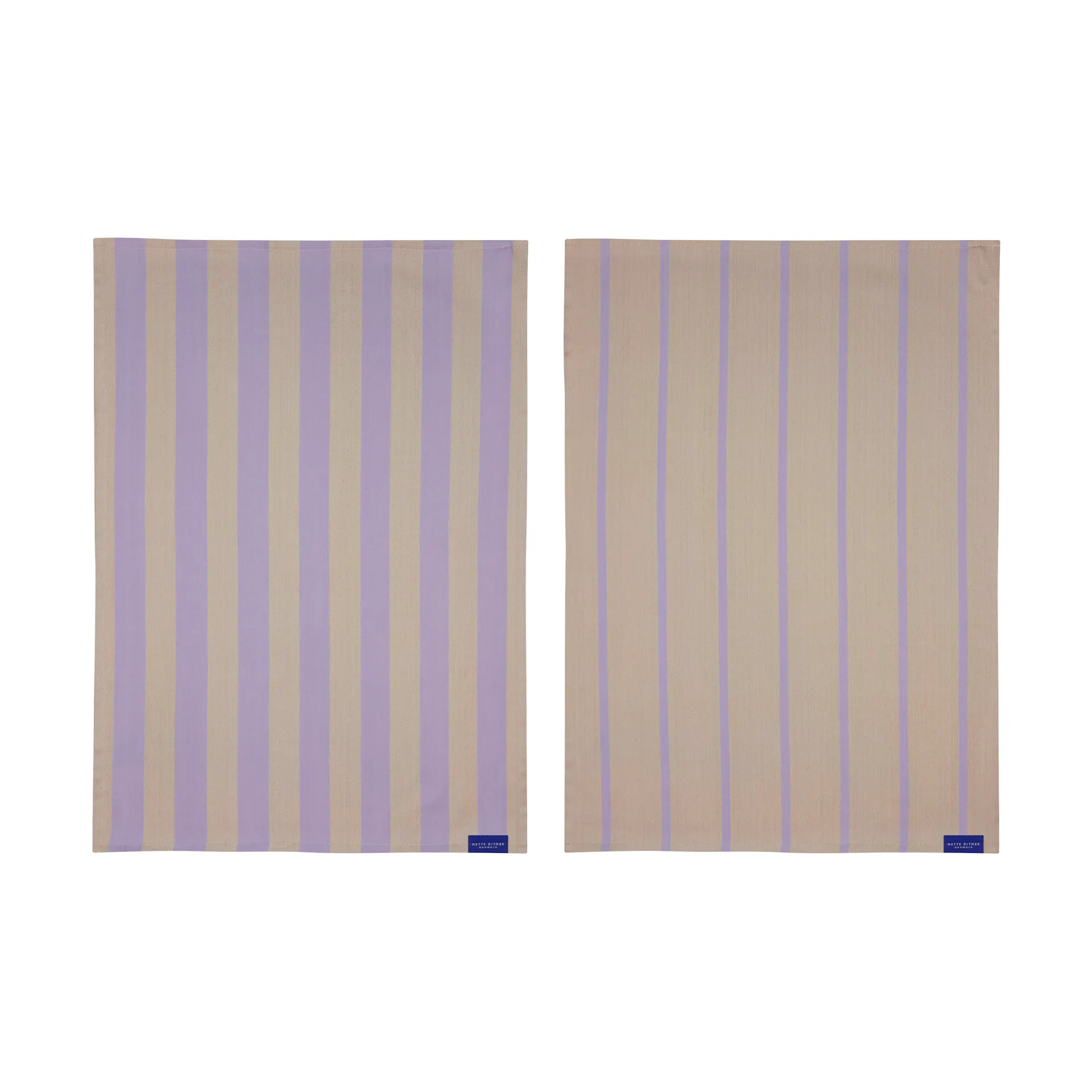 Ręcznik kuchenny Stripes 50x70 cm 2 szt., Sand Mette Ditmer