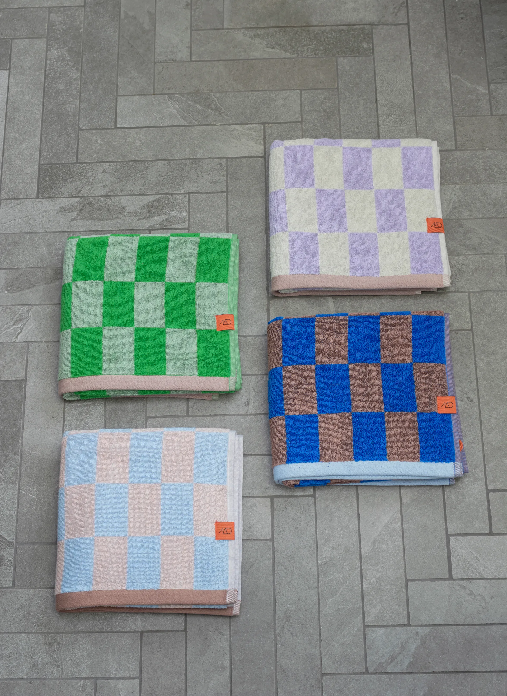 Ręcznik Retro 70x133 cm, Lilac Mette Ditmer