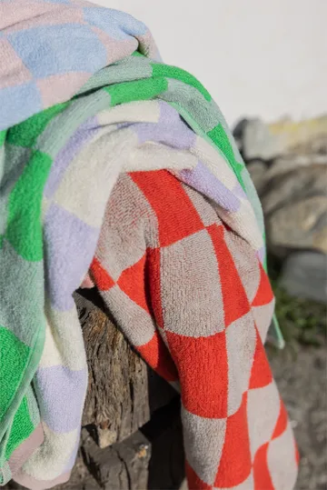 Ręcznik Retro - Dark orange, 50x90 cm - Mette Ditmer