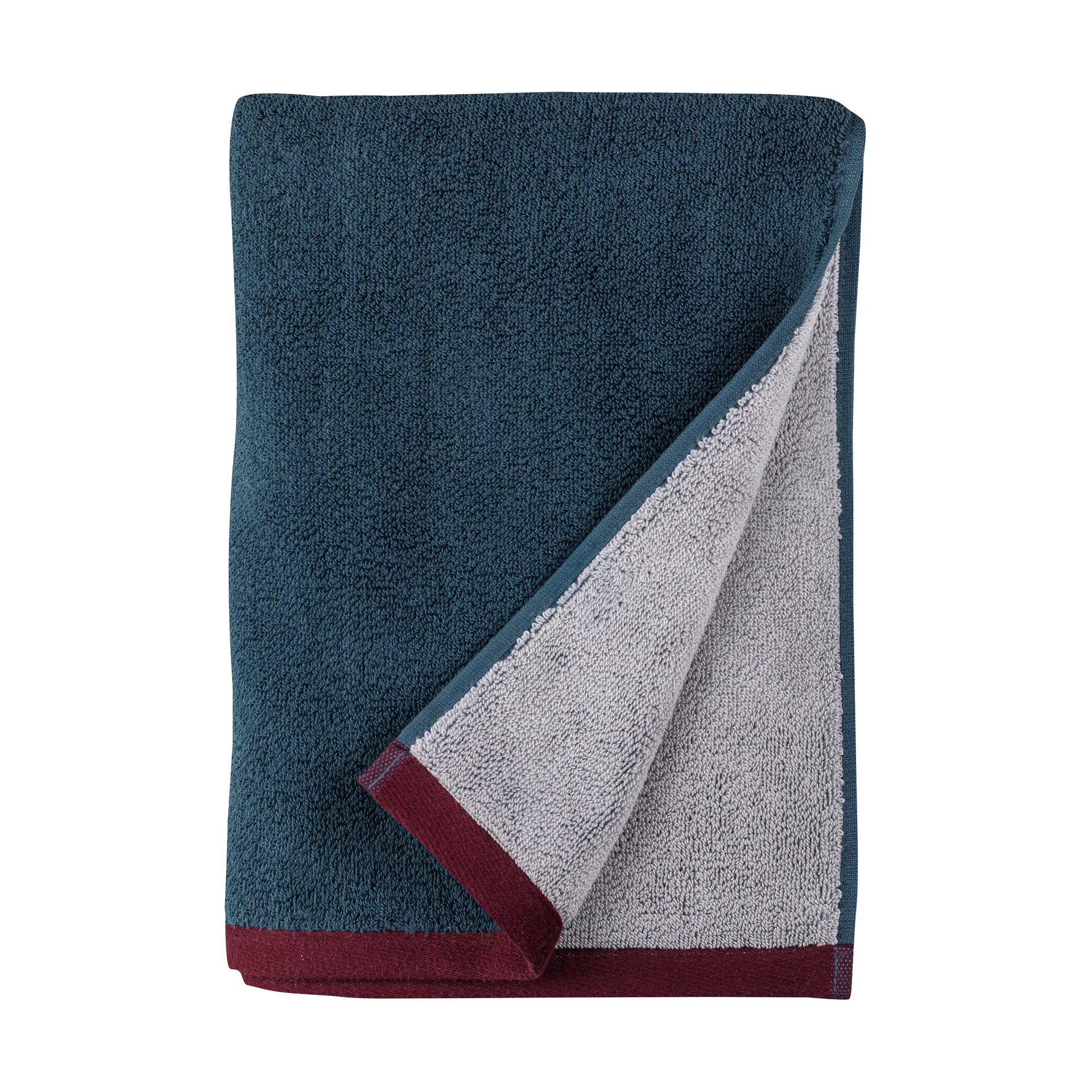 Ręcznik Soft 50x90 cm, Midnight blue-light grey Mette Ditmer