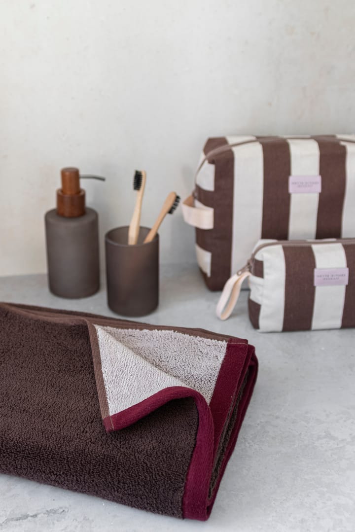 Ręcznik Soft 70x133 cm, Brown-sand Mette Ditmer