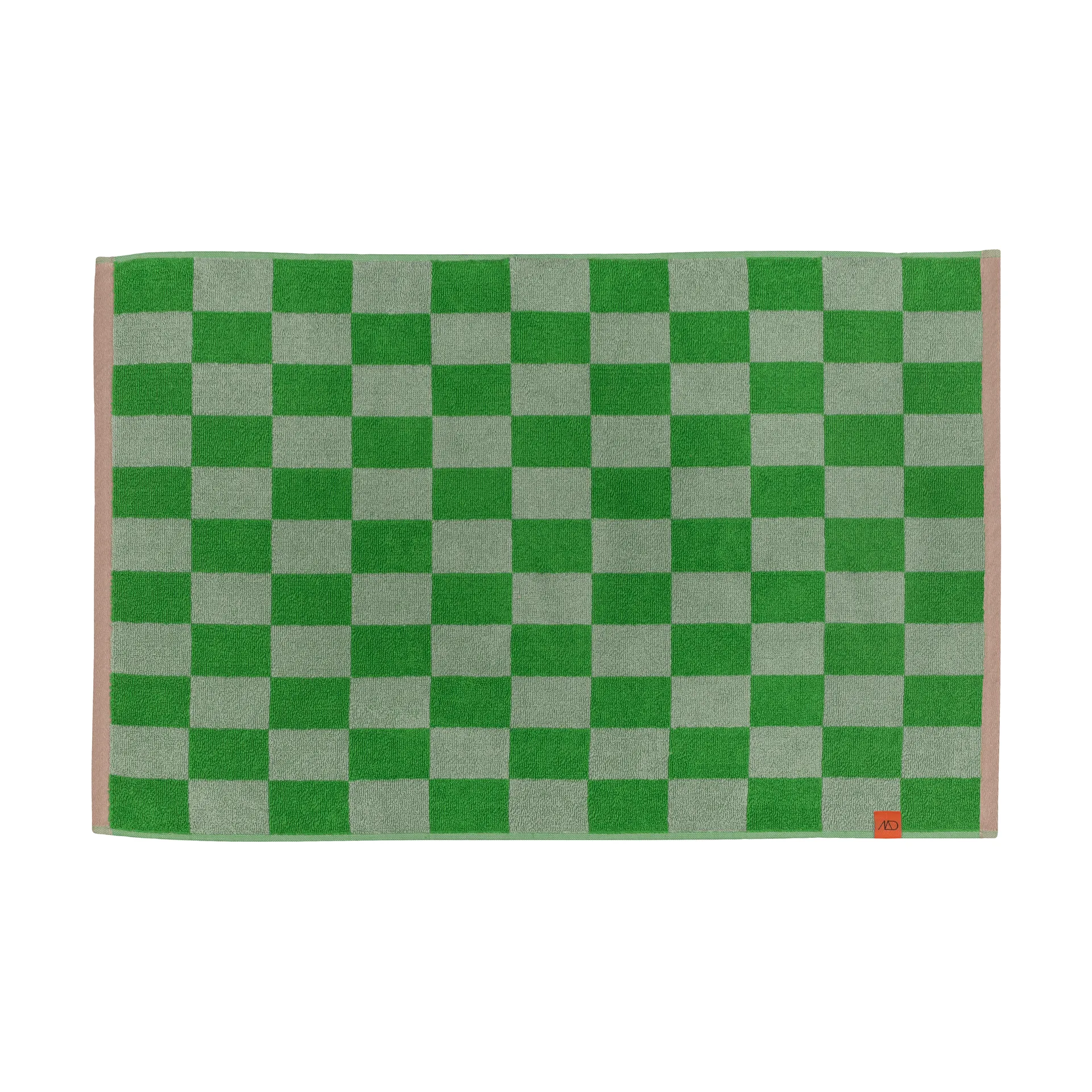 Retro mata łazienkowa 50x80 cm, Classic green Mette Ditmer