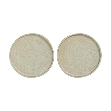 Sand Grain talerz Ø20 cm 2 szt. - Straw - Mette Ditmer