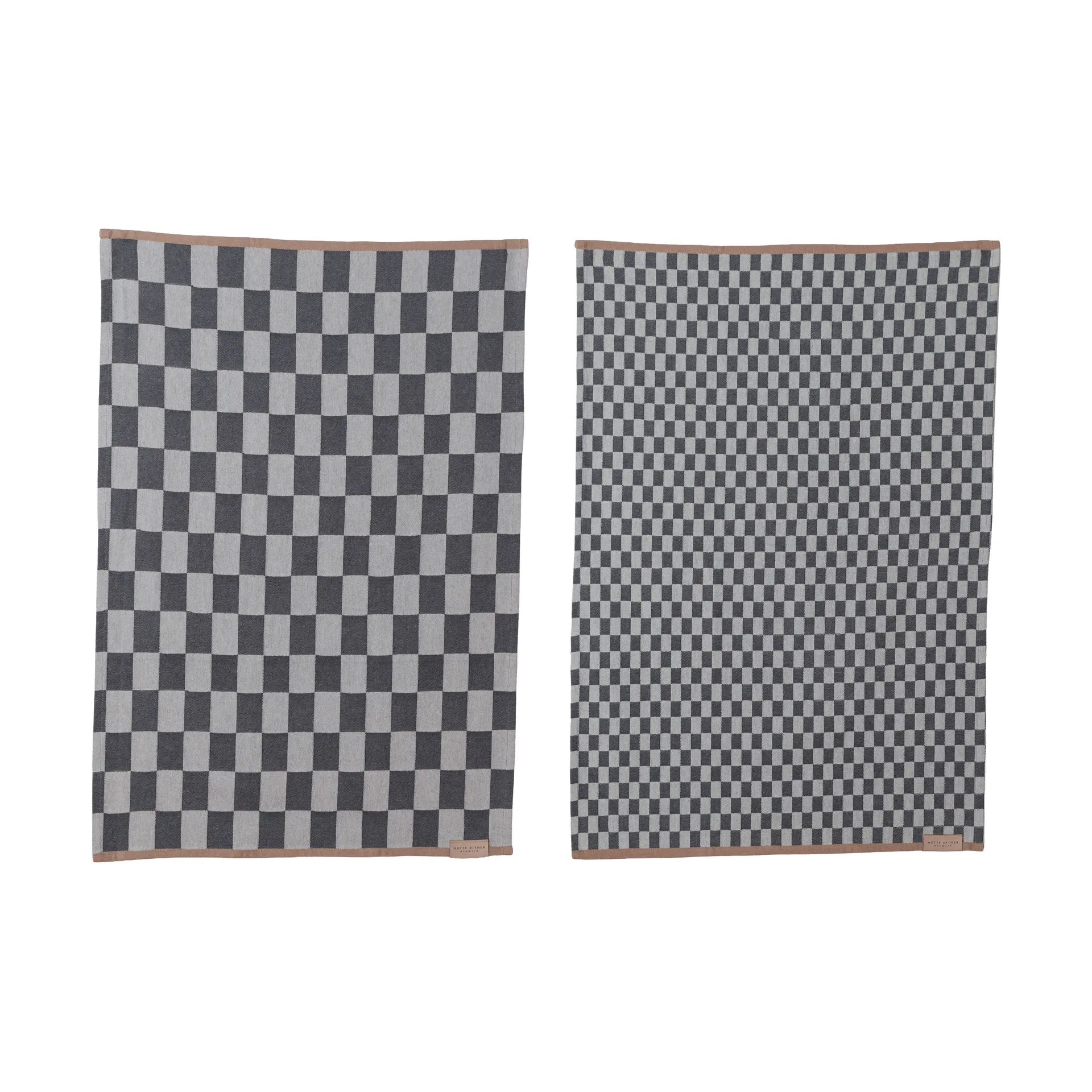 Ścierka kuchenna Mini-Max 2-szt., Grey (szary), 50x70 cm Mette Ditmer