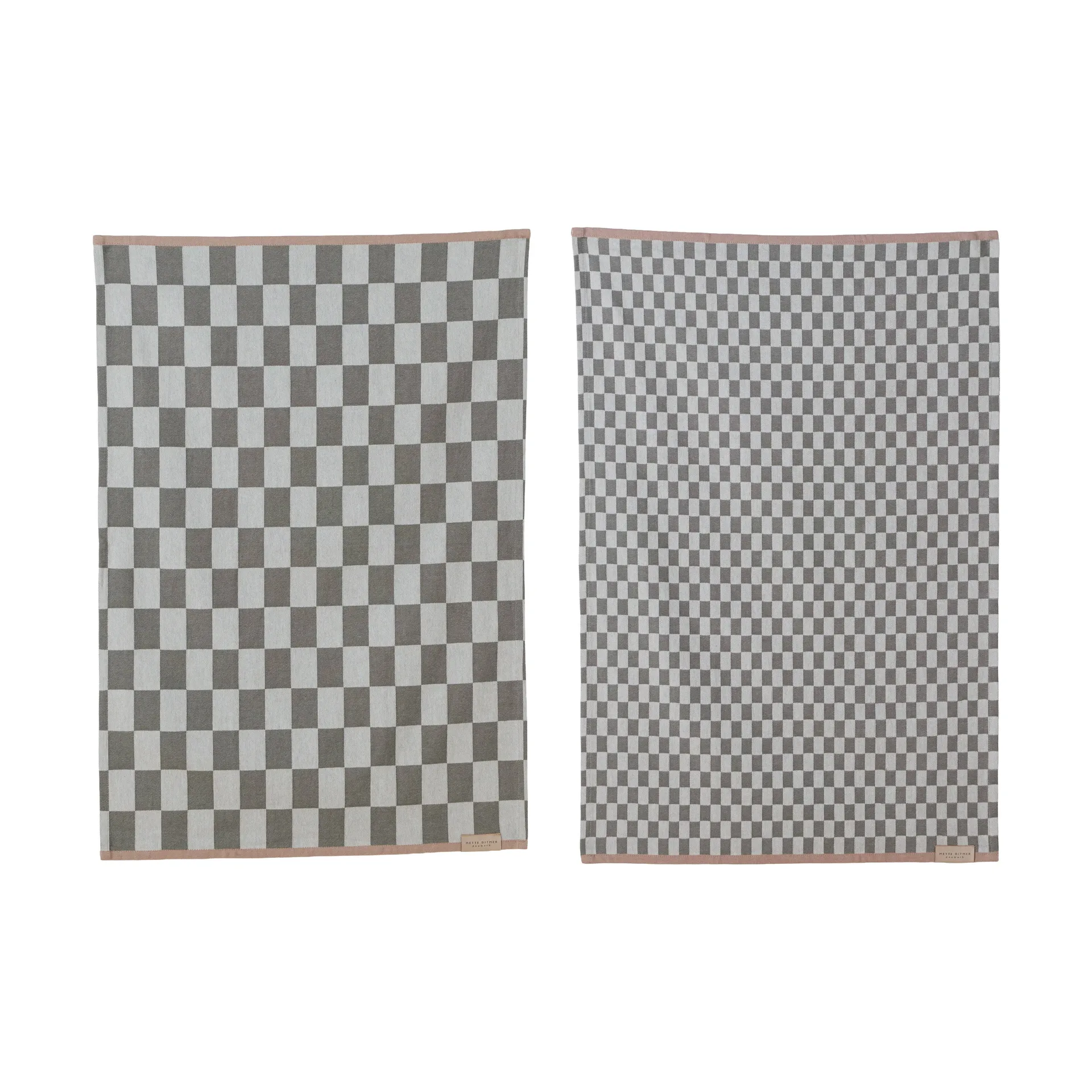 Ścierka kuchenna Mini-Max 2-szt., Grey (szary), 50x70 cm Mette Ditmer