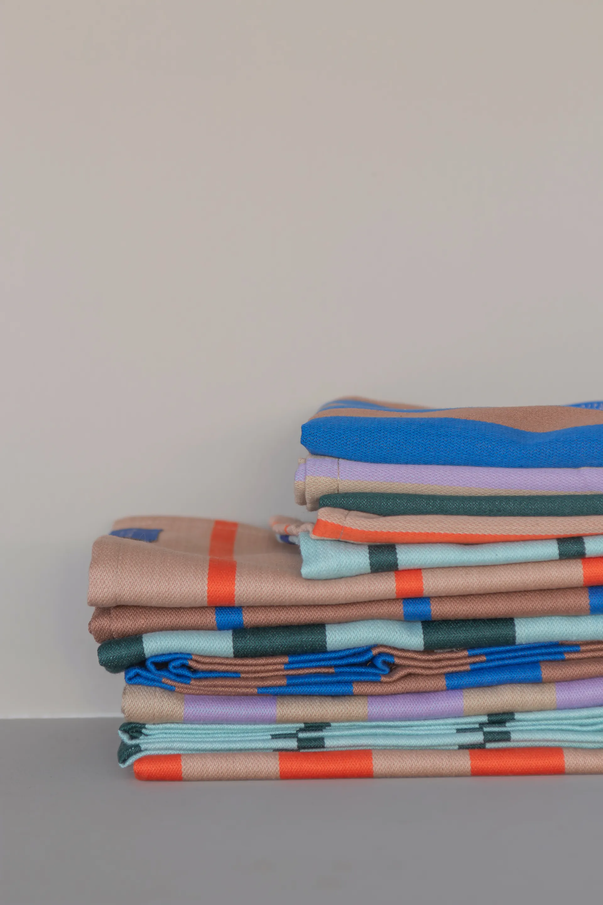 Ścierka kuchenna Stripes 33x33 cm 2 szt., Blush Mette Ditmer