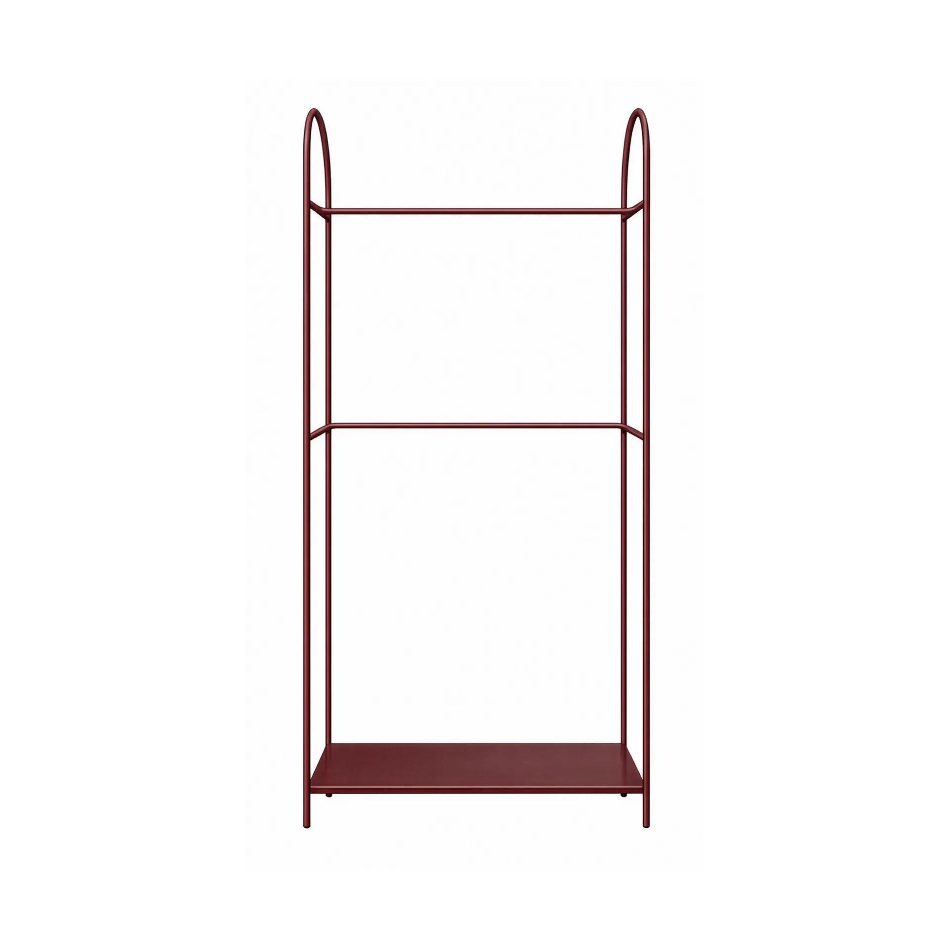 Stojak na ubrania Arch, Czerwony, 39x92x186 cm Mette Ditmer