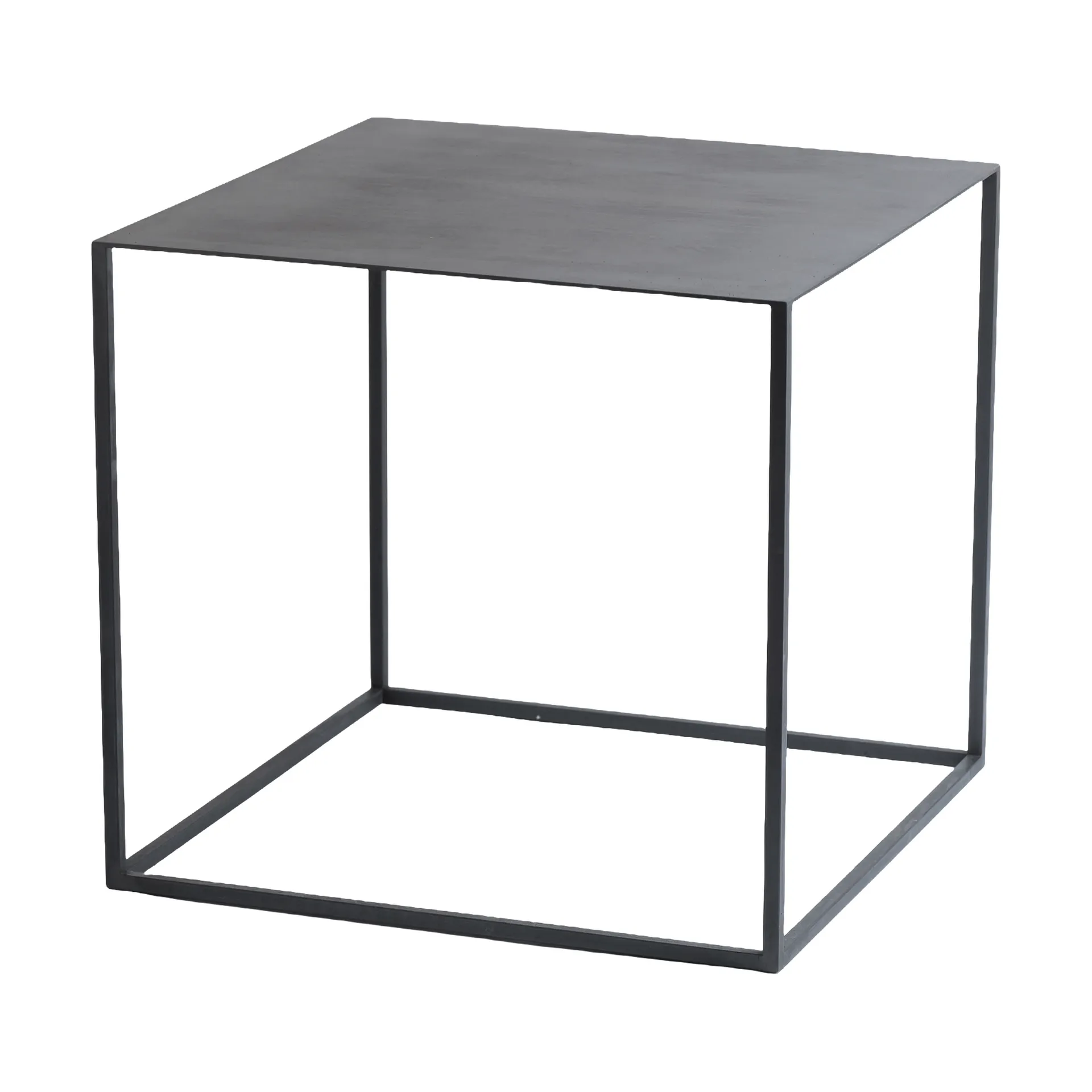Stolik pomocniczy Cubic, Czarny, 43x43x40 cm Mette Ditmer