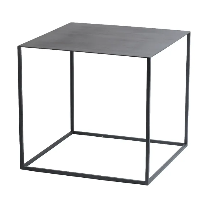 Stolik pomocniczy Cubic - Czarny, 43x43x40 cm - Mette Ditmer