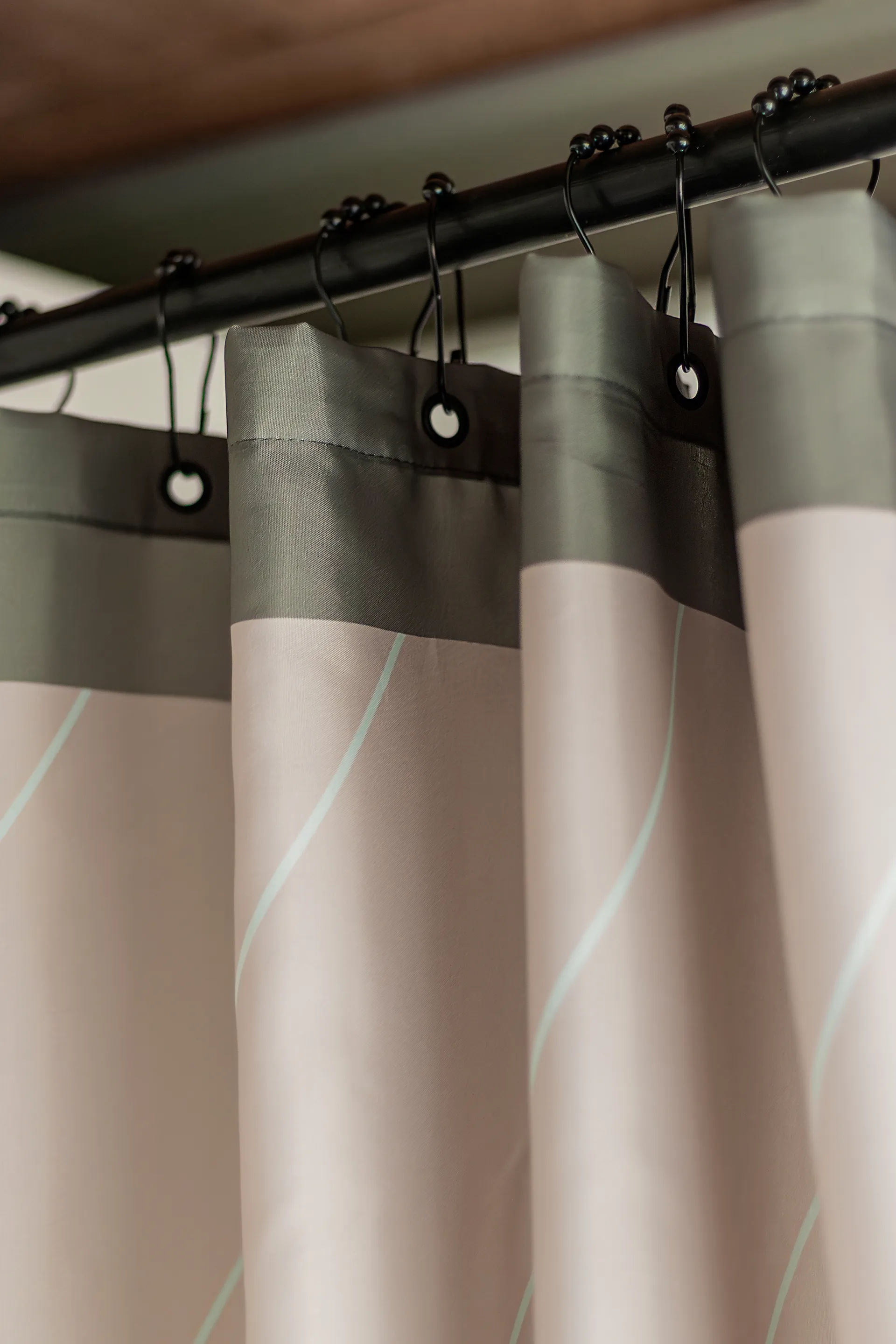 Subtle zasłona prysznicowa 150x200 cm, Mint Mette Ditmer