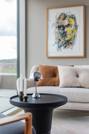 Świecznik Marble 5 cm - Brązowy - Mette Ditmer