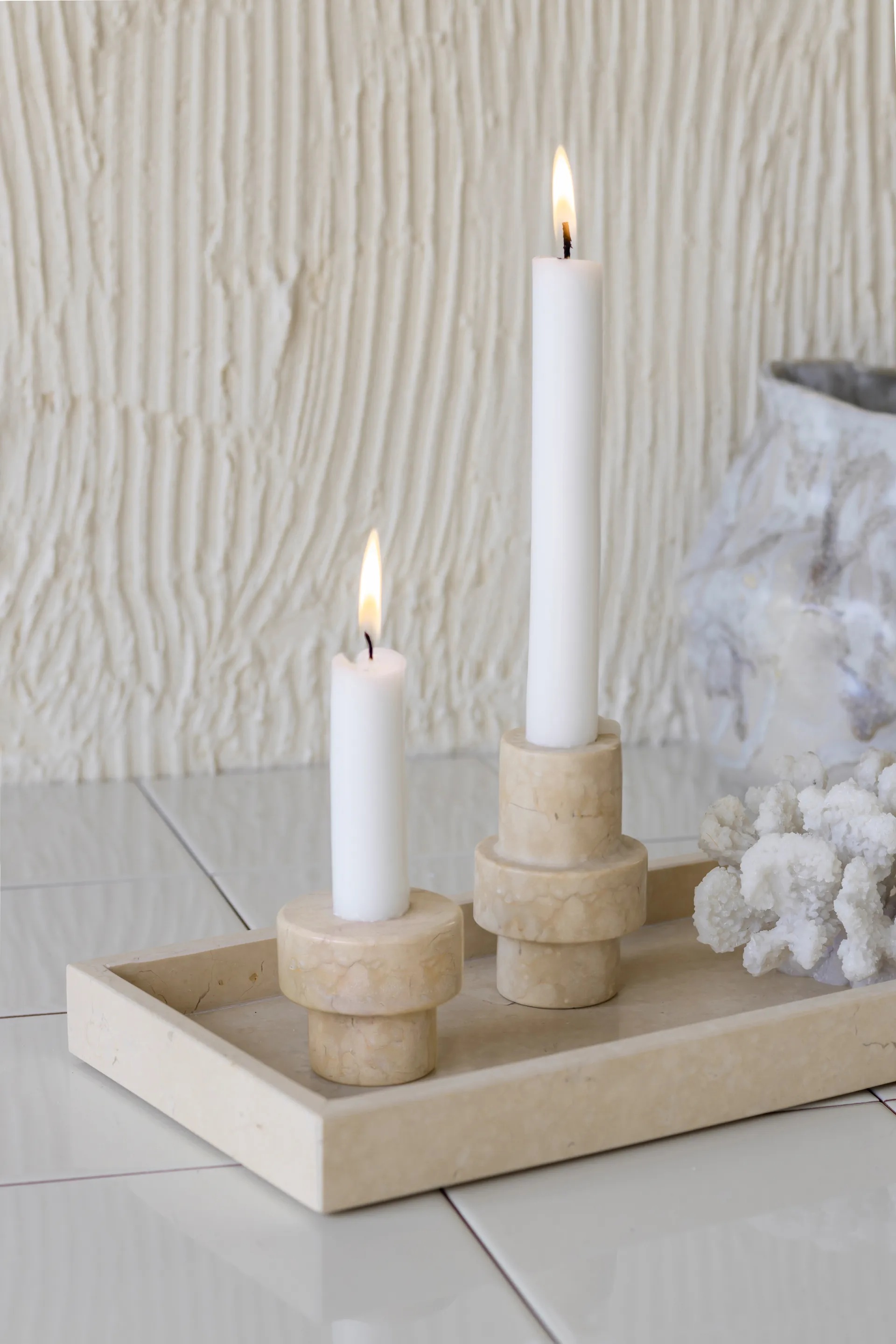 Świecznik Marble 5 cm, Sand Mette Ditmer