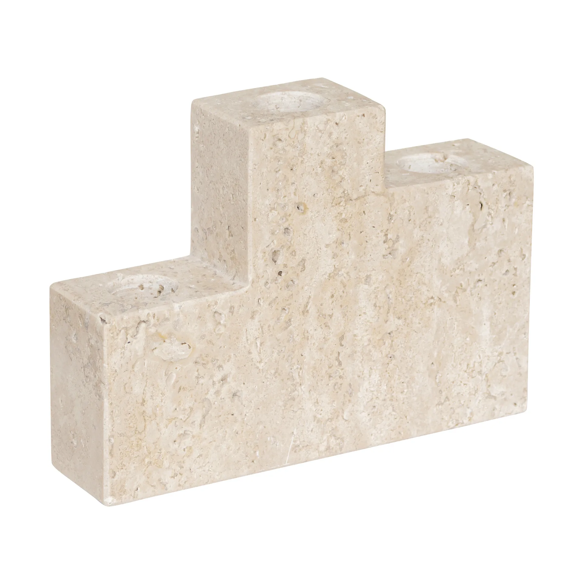 Świecznik trio Step, Linen Mette Ditmer