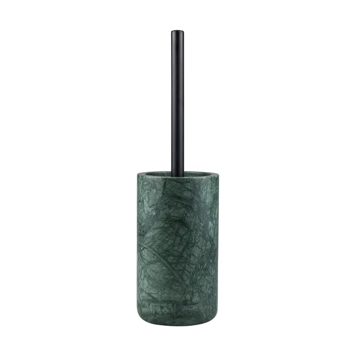 Szczotka do WC Marble 36 cm - Dark forest (zielony) - Mette Ditmer
