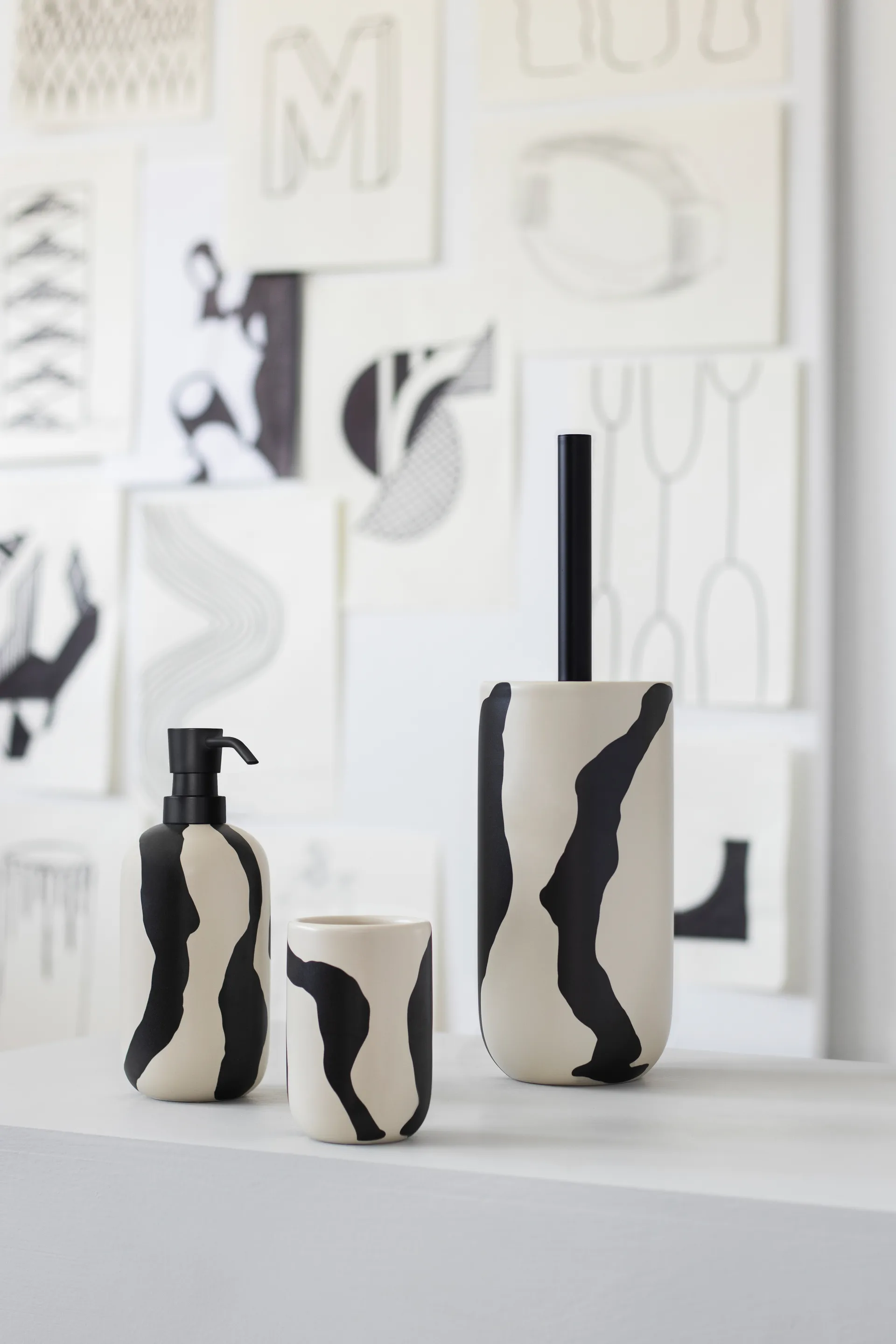 Szczotka toaletowa Icon, Off-white Mette Ditmer