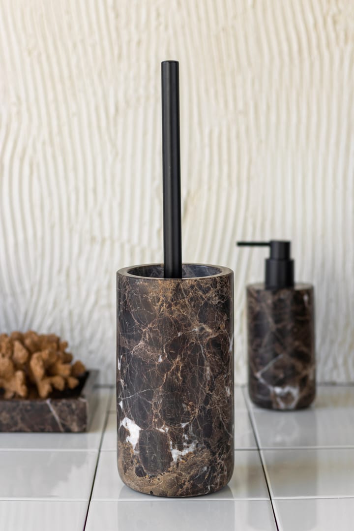 Szczotka toaletowa Marble 36 cm, Brązowy Mette Ditmer
