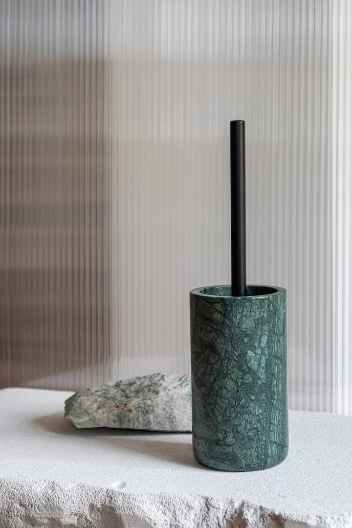 Szczotka toaletowa Marble 36 cm, Dark forest Mette Ditmer