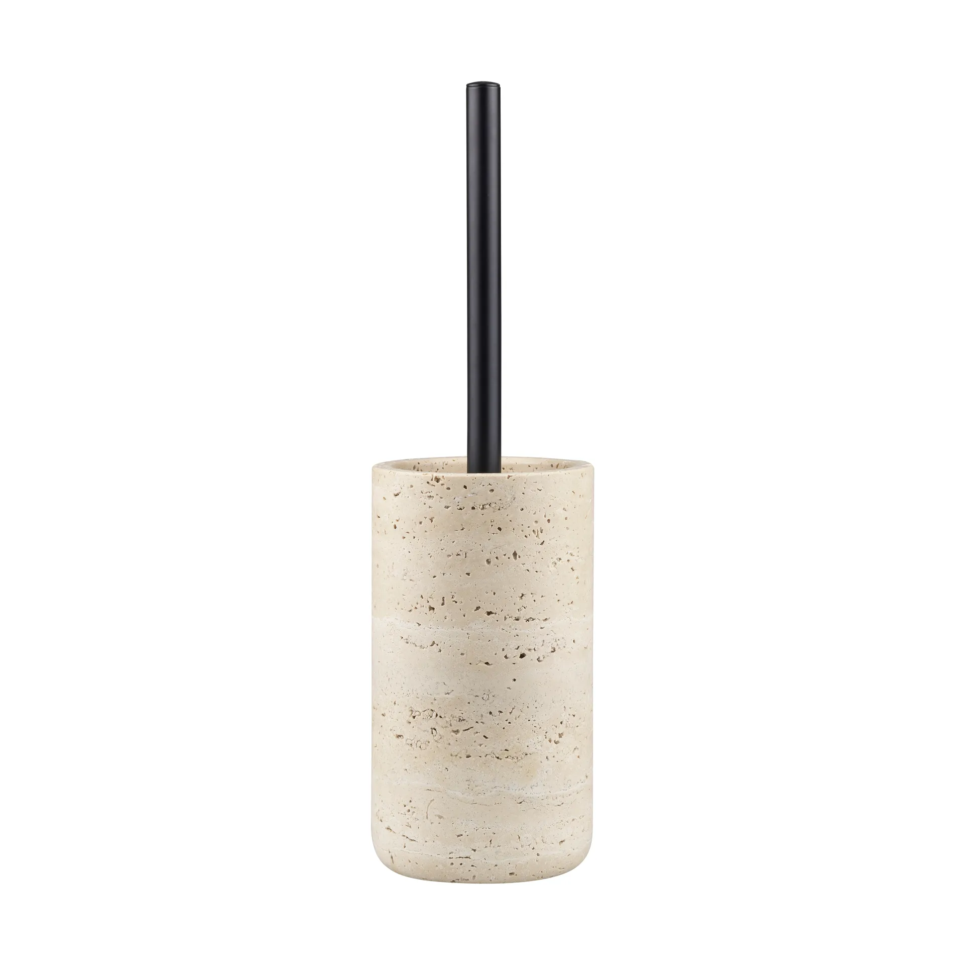 Szczotka toaletowa Travertine 36 cm, Linen Mette Ditmer