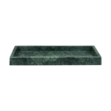 Taca dekoracyjna Marble 16x31 cm - Dark forest - Mette Ditmer