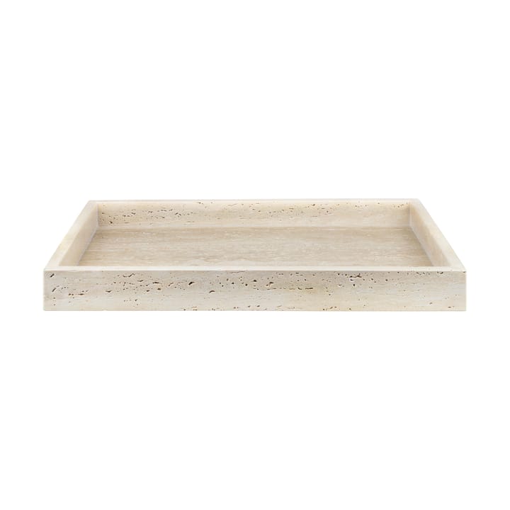 Taca dekoracyjna Travertine 30x40 cm - Linen - Mette Ditmer