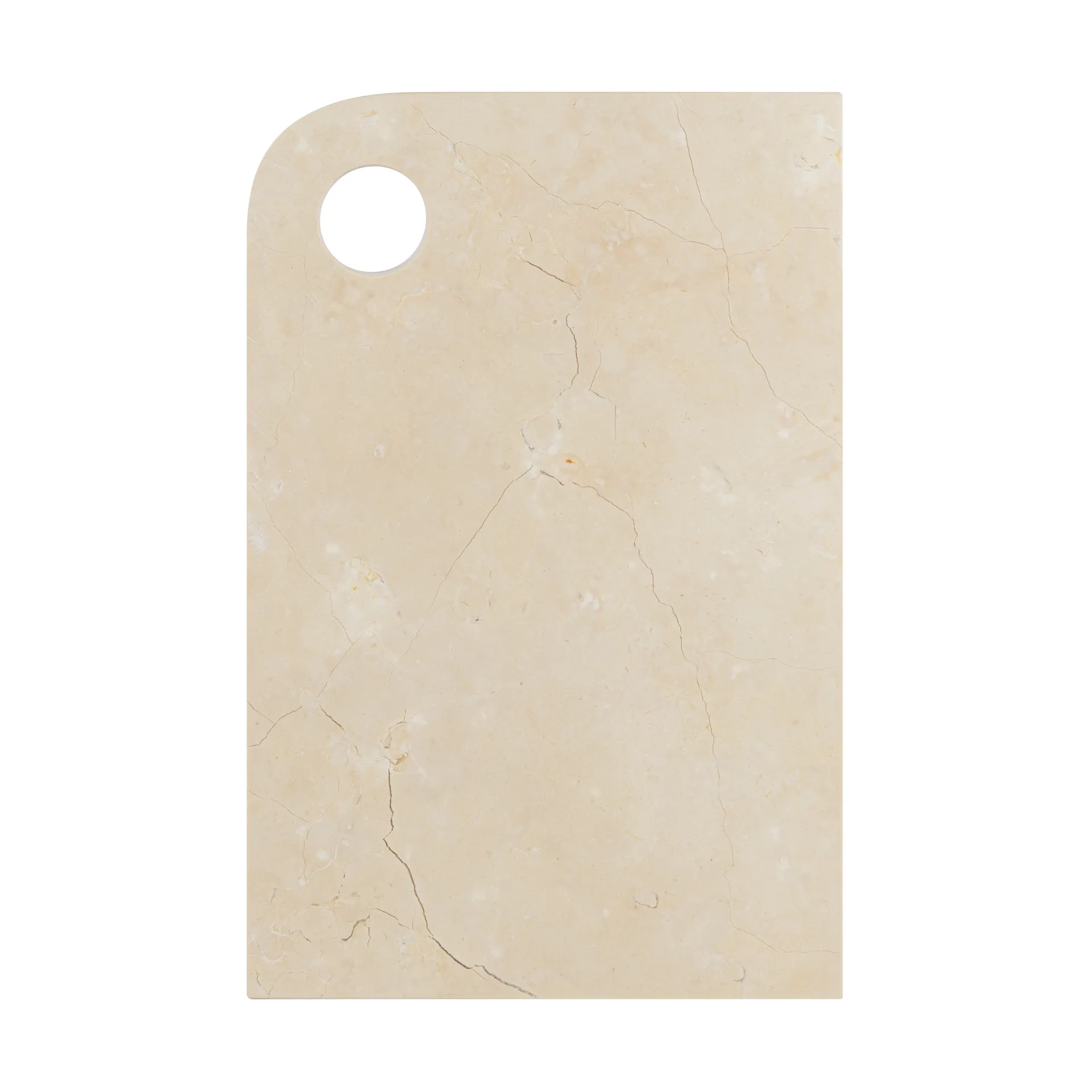 Taca do serwowania Marble Medium 20x30 cm, Sand Mette Ditmer