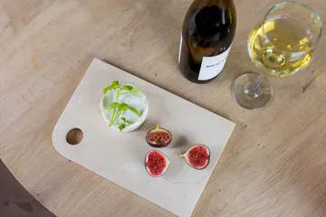 Taca do serwowania Marble Medium 20x30 cm - Sand - Mette Ditmer