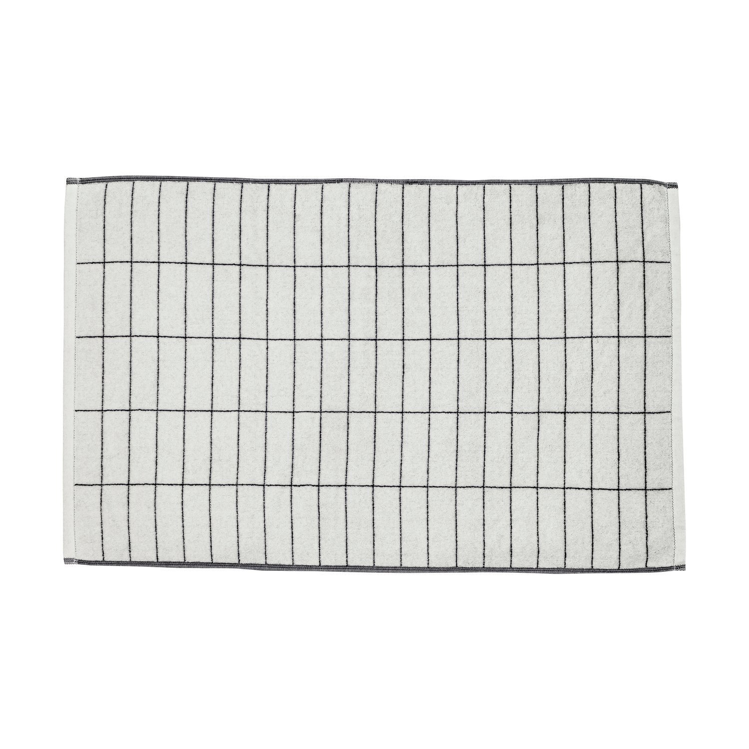 Mette Ditmer Tile Stone dywanik łazienkowy 50x80 cm Czarny-off white