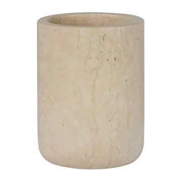 Uchwyt na szczoteczkę do zebów Marble 10 cm - Sand - Mette Ditmer