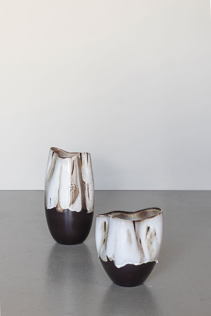Wazon By Hand large 38,5 cm, Off-white Mette Ditmer