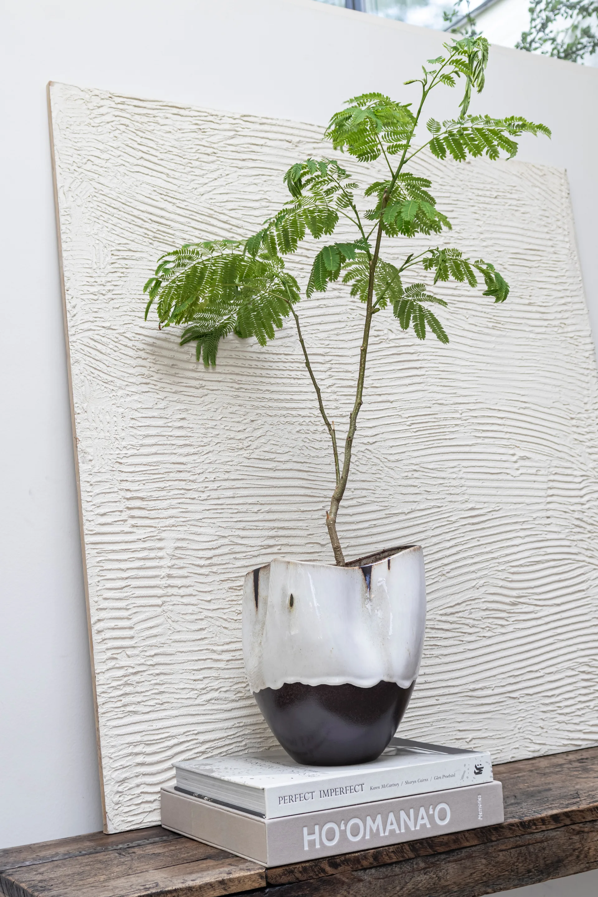 Wazon By Hand small 24,5 cm, Off-white Mette Ditmer