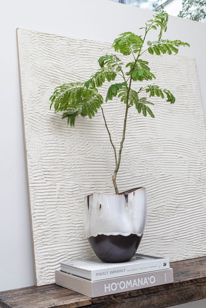 Wazon By Hand small 24,5 cm, Off-white Mette Ditmer