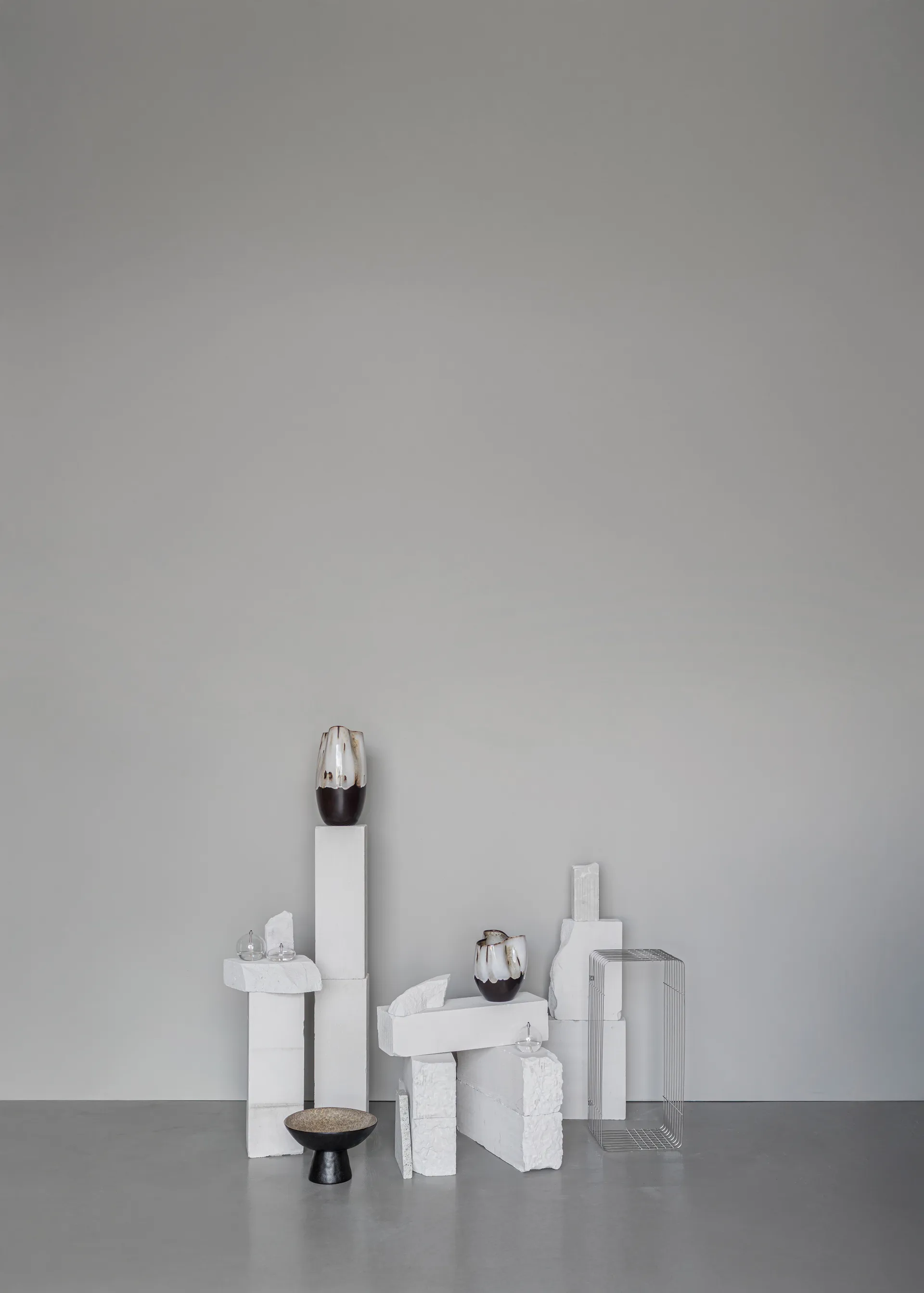 Wazon By Hand small 24,5 cm, Off-white Mette Ditmer