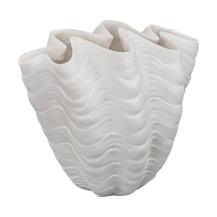 Wazon Shell - Mały, 22 cm, white - Mette Ditmer