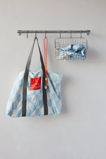 Wieszak ścienny Hang-it - Srebrny, 11x70x5,5 cm - Mette Ditmer