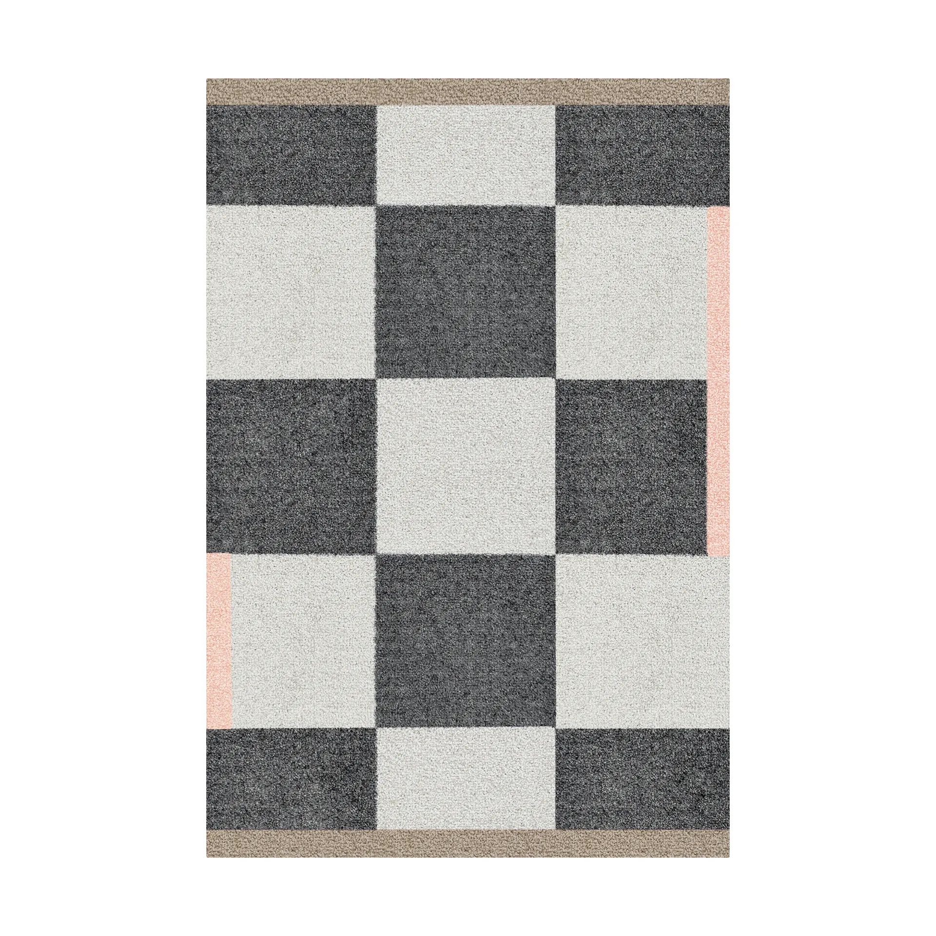 Wycieraczka Square all-round, Dark grey, 55x80 cm Mette Ditmer