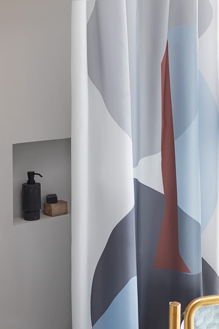 Zasłona do prysznica Gallery 150x200 cm, Light grey Mette Ditmer