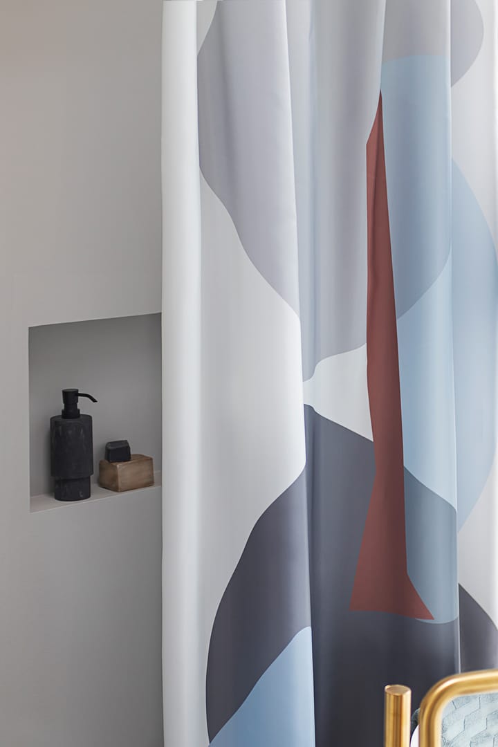 Zasłona do prysznica Gallery 150x200 cm - Light grey - Mette Ditmer