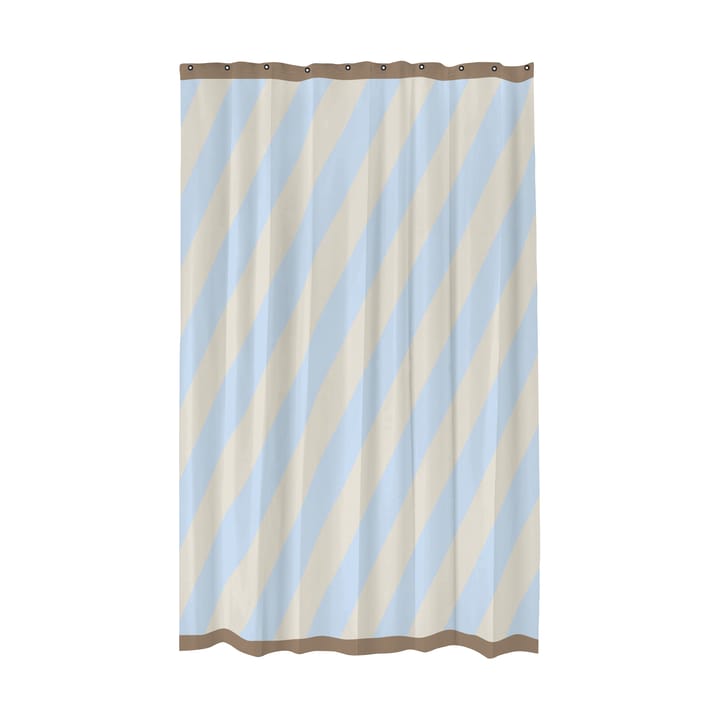 Zasłona prysznicowa diagonala 150x200 cm - Light blue - Mette Ditmer