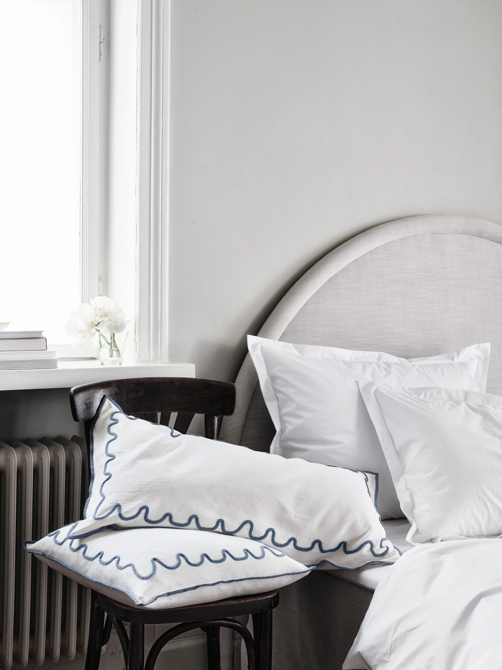 Cecina Poszewka na poduszkę, Niebieska, 50x50 cm Mille Notti